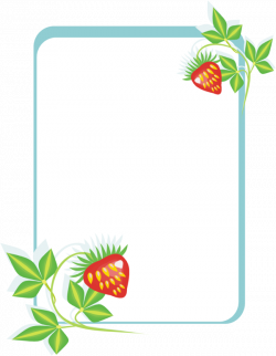 ForgetMeNot: strawberries frames