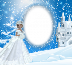 Winter Snow Lady PNG Frame | Weihnachten | Pinterest | Winter snow ...