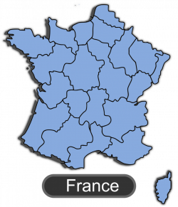 Clipart Map Of France Big Image Png. map of world. France Map ...