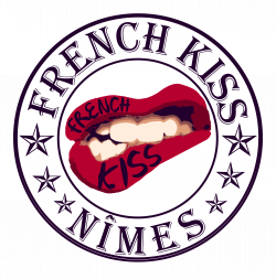 Créa du logo French Kiss Nîmes, association évènementiel | My ...