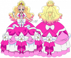 Image - Go! Princess Pretty Cure Flora Mode Elegant (Lily) pose2.png ...