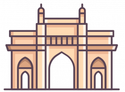 India Gate Drawing at GetDrawings.com | Free for personal use India ...