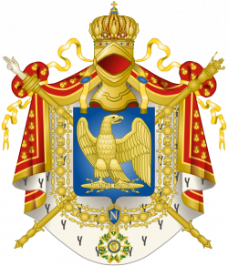 Imperial Coat of Arms of the French First Empire (1804-1815 ...