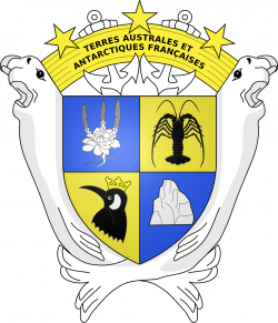 Coat of arms of the French Southern and Antarctic Lands (France ...