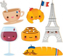 French kawaii | French in 2019 | Cute food drawings, Kawaii ...