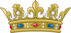 File:Crown of a Prince of the Blood of France (variant).svg ...
