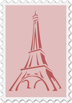 OnlineLabels Clip Art - French Stamp
