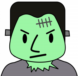 Clipart - Frankenstein Monster Guy