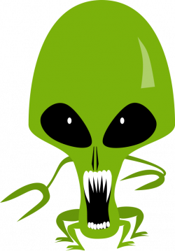 Alien Clipart whoa... | Monsters Doors Boards Theme Halloween or ...
