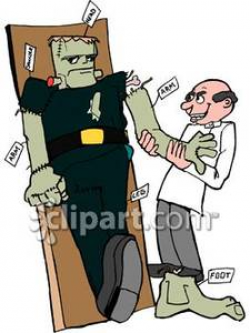 Victor Frankenstein Cartoon Clipart - Clip Art Bay