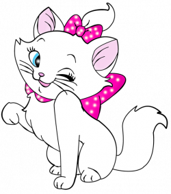 White Kitten Cartoon Free Clipart | GATITA MARY | Pinterest | White ...