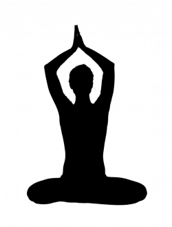 Yoga Silhouette at GetDrawings.com | Free for personal use Yoga ...