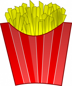clipartist.net » Clip Art » french fries SVG
