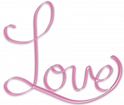 Wordart Graphics | Pink Love PNG word art text by ~crysluvsjim on ...