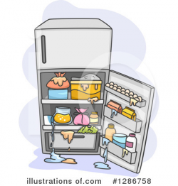 Refrigerator Clipart #1286758 - Illustration by BNP Design ...
