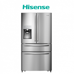 Hisense HR6FDFF701SW 701L Stainless Steel French Door Refrigerator ...