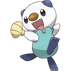 Oshawott - 501 - The scalchop on its stomach isn't just used for ...