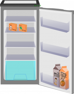 28+ Collection of Refrigerator Clipart Transparent | High quality ...