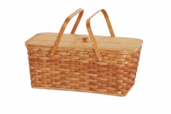 Picnic Basket With Two Handles transparent PNG - StickPNG