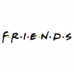 F.R.I.E.N.D.S | Printables | Friend logo, Logos, Friends clipart