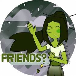 Chartreuse Pearl's Friend Request by CloudTrapper on DeviantArt
