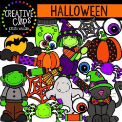 Halloween Clipart {Creative Clips Clipart}