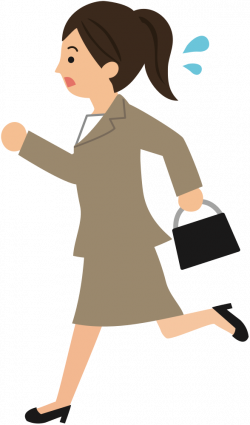 OnlineLabels Clip Art - Late For Work (#2)