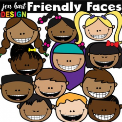Kids Clipart (Friendly Faces)