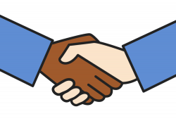 OnlineLabels Clip Art - Handshake, Worker Unite