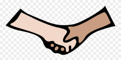 Friendly Clipart Kind Hand - Hand Hug Clipart - Png Download ...