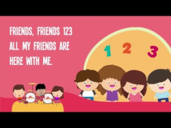 Friends, Friends 123 Song for Kids with Lyrics | Friendship ...