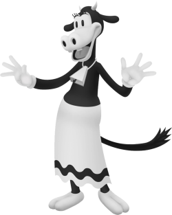 Clarabelle Cow | Ub iwerks, Daisy duck and Cow