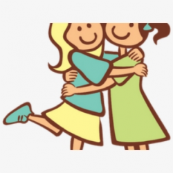 Friends Cliparts - 2 Girl Friends Clipart #297807 - Free ...