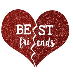 Free Bff Heart Cliparts, Download Free Clip Art, Free Clip ...
