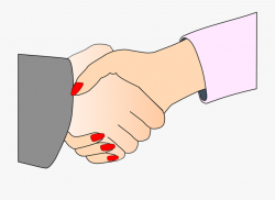 Handshake Free To Use Cliparts - Man Woman Handshake Clipart ...