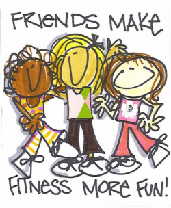 FIt Tip: Exercise and Social Support - Clip Art Library