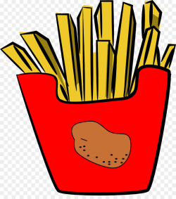 French fries Hamburger Fast food Junk food Clip art - Fries Cliparts ...