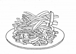 Free French Fries Coloring Page, Download Free Clip Art ...