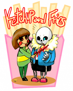 Undertale Ketchup And Fries by Amely14128.deviantart.com on ...