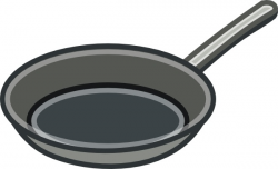 Frying Pan clip art Free vector in Open office drawing svg ...
