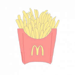 mcdonalds fries freetoedit - Sticker by アビ