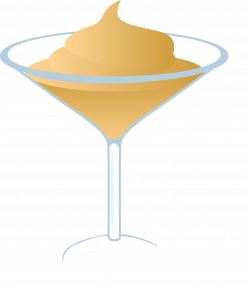 Clipart - Drink Creamy Martini