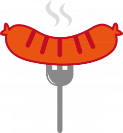 Hot dog Sausage bun Barbecue Cartoon - Creative cartoon hot dog 1226 ...