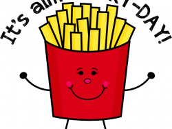 HD French Fries Clipart Png Clipart - Fry Day Clip Art ...