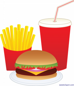 Fast Food Meal Clip Art - Sweet Clip Art