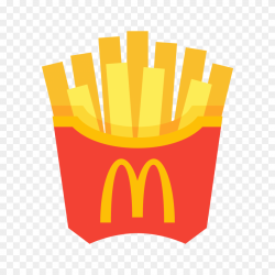 French fries,Yellow,Side dish,Line,Fried food,Logo ...