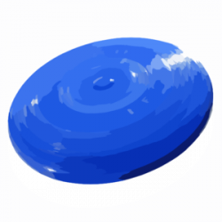 Frisbee Clip Art at Clker.com - vector clip art online, royalty free ...