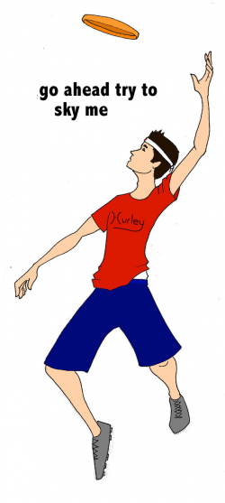 Ultimate Frisbee Champion Clipart