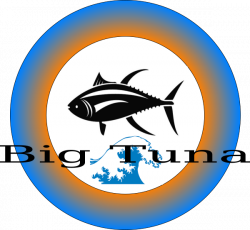 Big Tuna Frisbee Design Clip Art at Clker.com - vector clip art ...