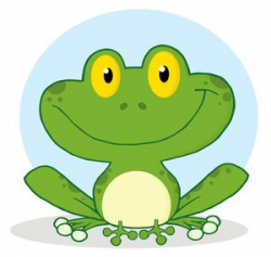 Frog Clipart Image: Clip Art Illustration Of A Cute Frog ...